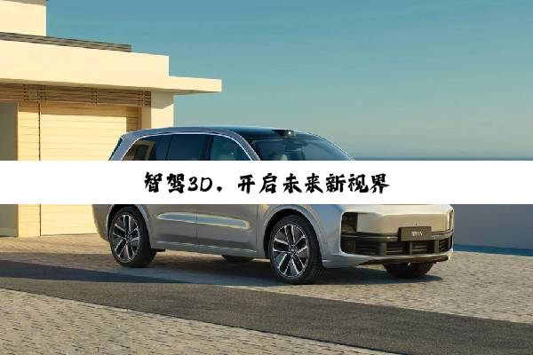 智驾3D，开启未来新视界